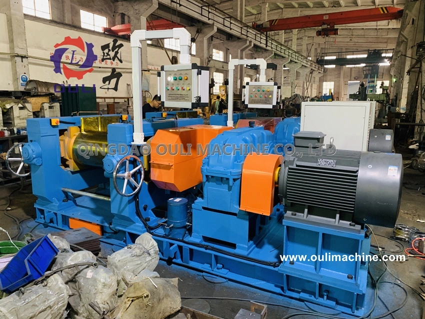 2020 Automatic Technology Recycling Powder to Reclaimed Rubber Sheet Process Machines, Reclaim Rubber Making Machines